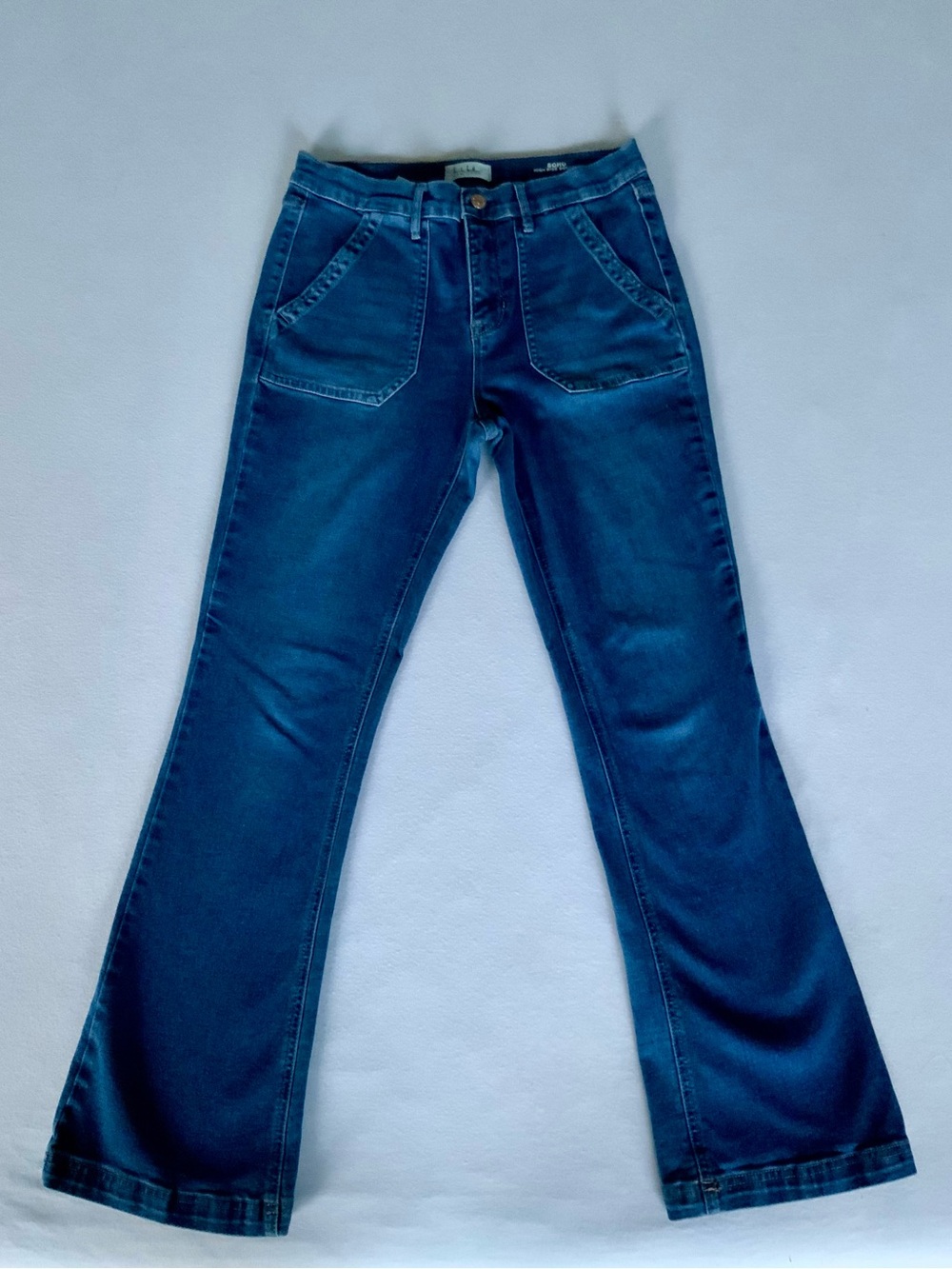 Nicole Miller SOHO High Rise Bootcut Jeans Blue Size 6